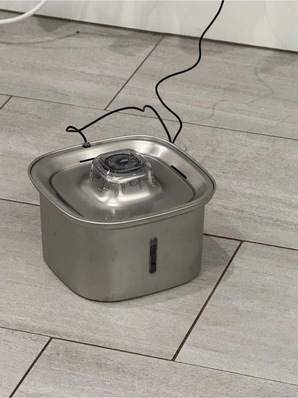 Stainless Steel Pet Water Fountain
